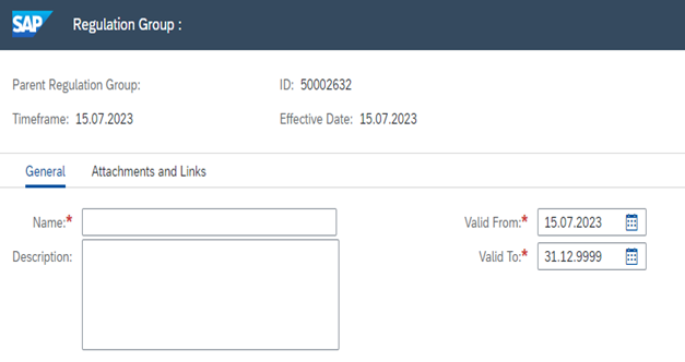 SAP GRC Regulation and Policy